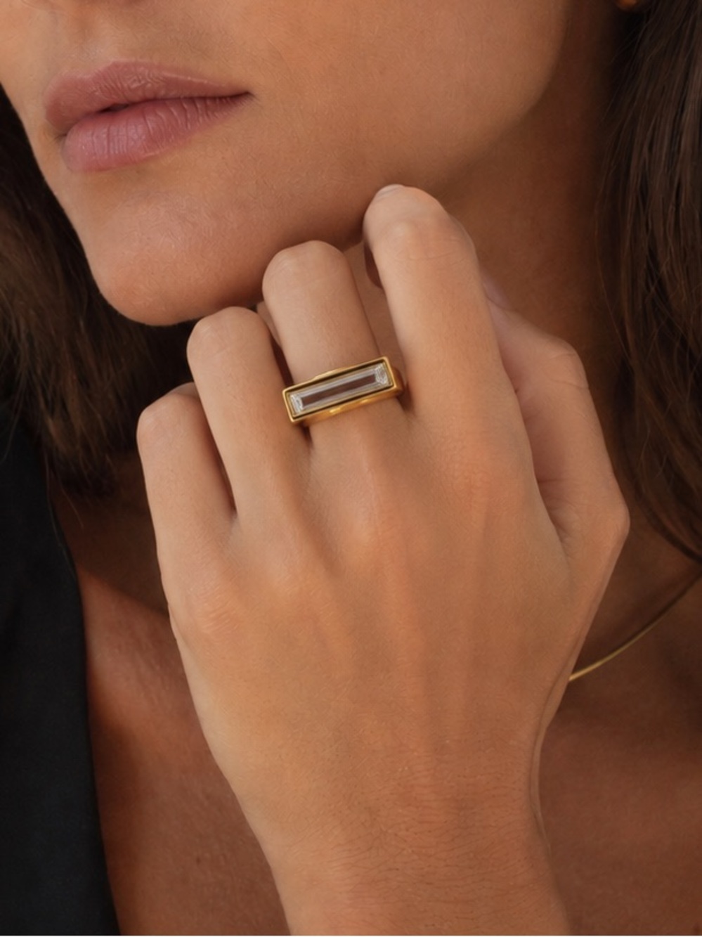 Dean Davidson Signature Revival Gemstone Bar Ring-Blue| Size 9